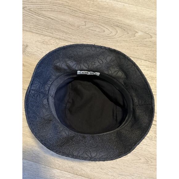 Loewe Anagram Bucket Hat Black One Size main image 5